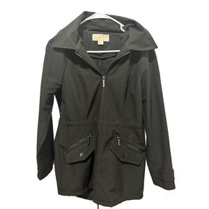 Michael Kors Dark Olive Green Utility Jacket